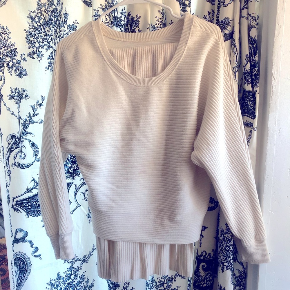 Sweater and skirt set